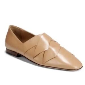 Via Spiga Women's Tan Leather Flats (Size 7)
